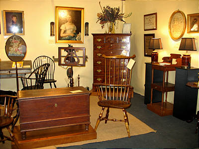 Booth Pics<br>Booths of the Past<br>Litchfield County Antiques Show