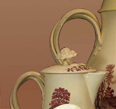 SOLD   18th Century Wedgwood Coffee and Tea Set