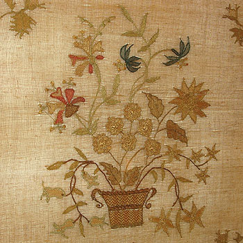 Accessories<br>Accessories Archives<br>SOLD   English Darning Sampler Dated 1802