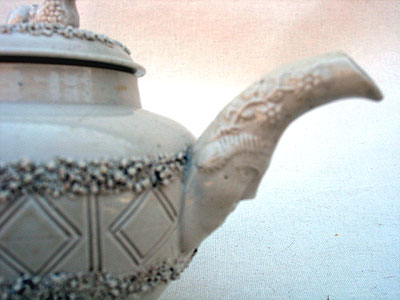 Accessories<br>Archives<br>SOLD   A Rare 18th Century Saltglaze Teapot