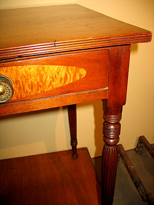 A Cherry one-drawer Stand