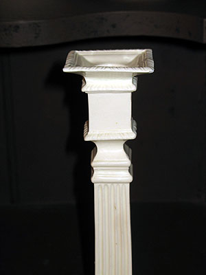 Accessories<br>Archives<br>SOLD  A Pair of 18th Century Creamware Candlesticks