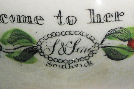 SOLD  Sunderland Jug by S & Sons, Southwick