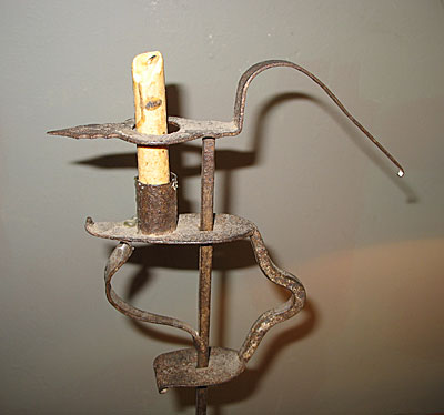 SOLD   Wonderful Iron Lamp