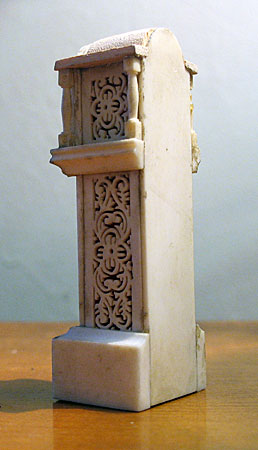 Bone (or the other stuff) Doll House Tall Clock