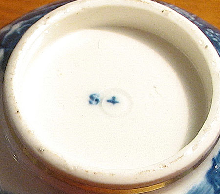 Two Caughley Soft Paste Porcelain Cups.