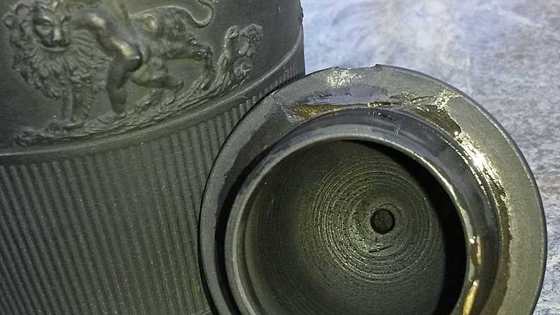 Ceramics<br>Ceramics Archives<br>Black Basalt Tea Canister