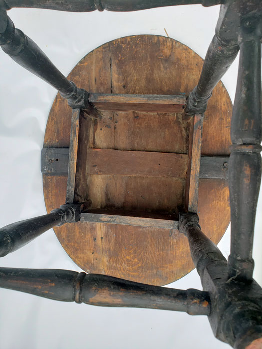 A distinctive early 18th century New England tavern table