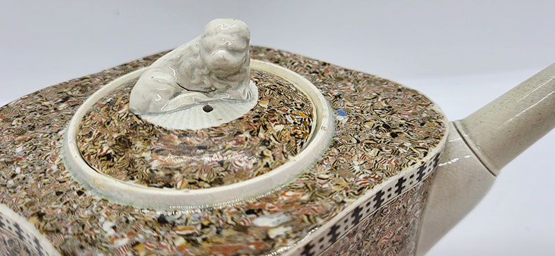 Ceramics<br>Ceramics Archives<br>Surface Agate Teapot