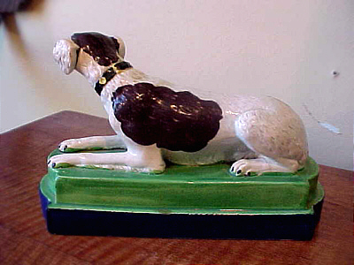 Ceramics<br>Ceramics Archives<br>SOLD   Pearlware Dog