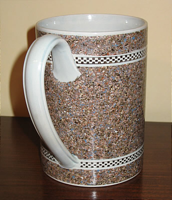 SOLD   Mocha Mug with Early Bill of Sale