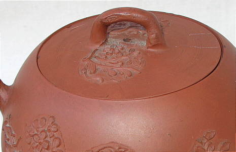 SOLD   An Early Red Stoneware Teapot