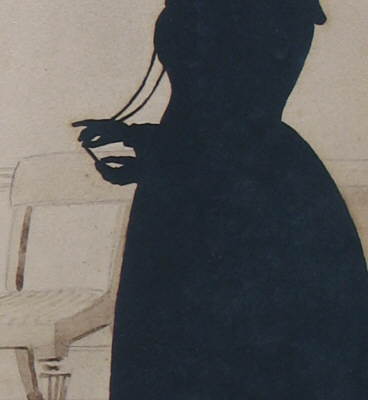 Paintings<br>Archives<br>A Edouart, Saratoga Springs, 1840