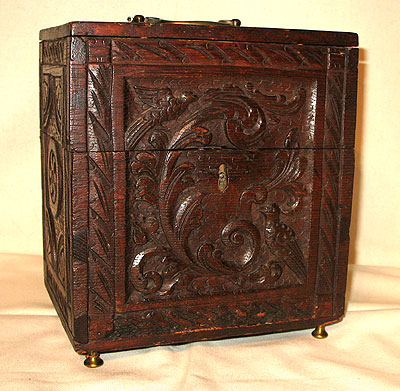 SOLD An Early 19th Century Complete Liquor Chest