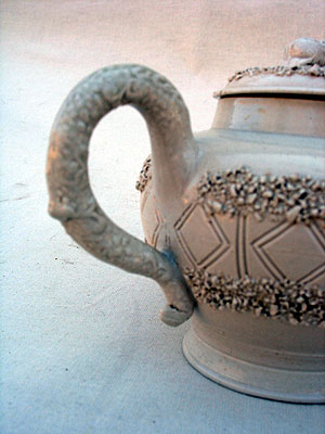 Accessories<br>Archives<br>SOLD   A Rare 18th Century Saltglaze Teapot