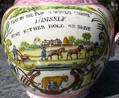 Ceramics<br>Ceramics Archives<br>SOLD  Margeret Griffiths 1819 Sunderland Jug