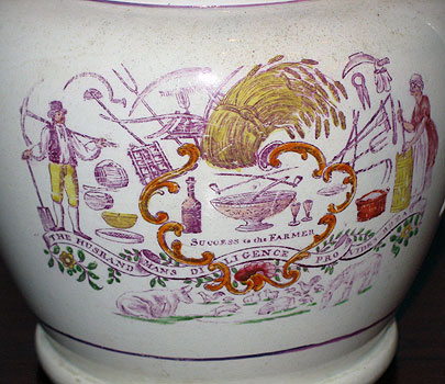 SOLD  1828 Lustre Pitcher