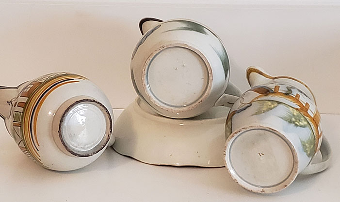 Ceramics<br>19th Century<br>Instant Collection of Pearlware Cream Jugs