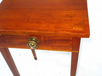 SOLD  INLAID FEDERAL ONE-DRAWER STAND