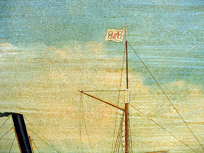 Paintings<br>Archives<br>A Portrait of the Steamer Penobscot