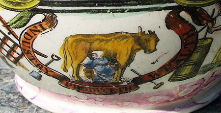 Ceramics<br>Ceramics Archives<br>SOLD  Margeret Griffiths 1819 Sunderland Jug