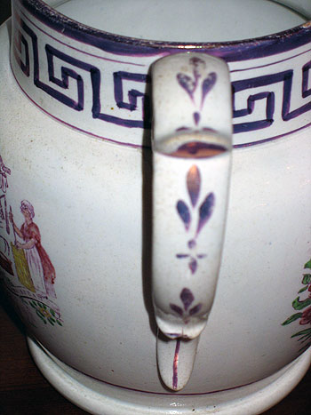 SOLD  1828 Lustre Pitcher