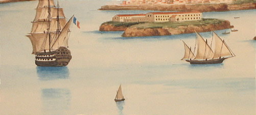 Paintings<br>Archives<br>View of the Port of Mahon