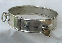 SOLD   Early Paktong Dog Collar