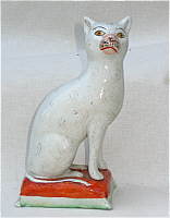 SOLD   Staffordshire Cat