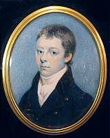 Portrait Miniature of a Young Man