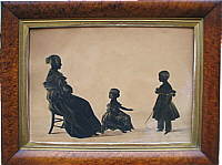 A Mother and Two Children by Hubard Gallery