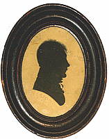 SOLD   Rare American Silhouette by F P Jones