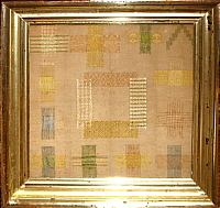 An 18th Century Dutch Darning Sampler