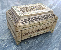 SOLD A Small-Sized Russian Ivory Box