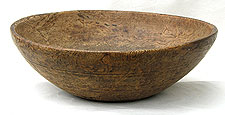 SOLD   A Large and Early Burl Bowl
