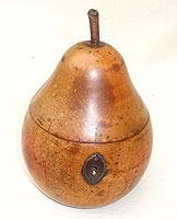 SOLD   Pear Tea Caddy