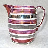 SOLD   A Small-sized Lustre Jug