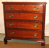 SOLD   An Exceptional Connecticut Chippendale Chest