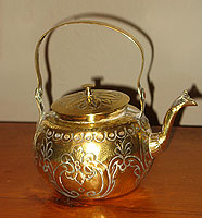 SOLD  Little Brass Kettle