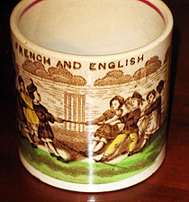 SOLD  French and English Child's Mug