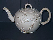 SOLD  Saltglaze Teapot