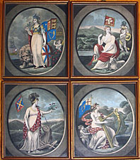 SOLD  Set of Four Prints of Great Britain