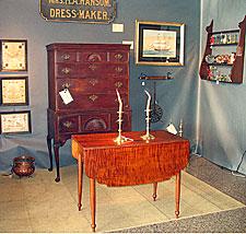 Our Booth at the York Antiques Show