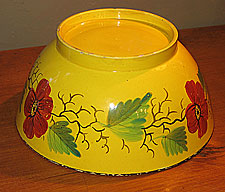 SOLD  A Canary Yellow Bowl