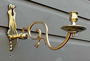 Single Brass Sconce