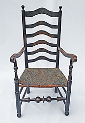 Delaware Valley Slat-back Armchair