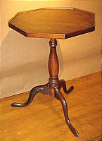 SOLD  Octagonal Top Candlestand