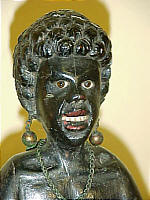 SOLD   Carved Wood Blackamoor