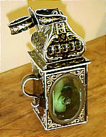 SOLD   Enamel Lantern