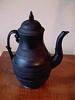 SOLD    Black Basalt Coffee Pot